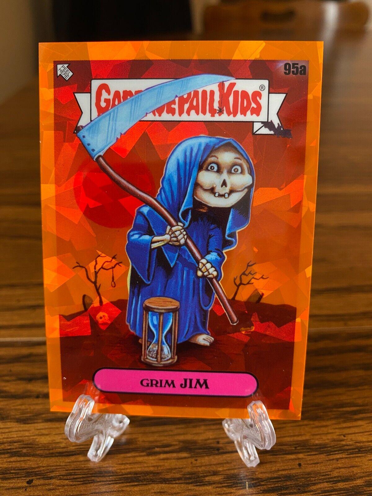 Grim JIM [Orange] #95a Garbage Pail Kids 2021 Sapphire