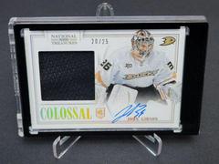 John Gibson [Autograph Patch] Hockey Cards 2013 Panini National Treasures Prices