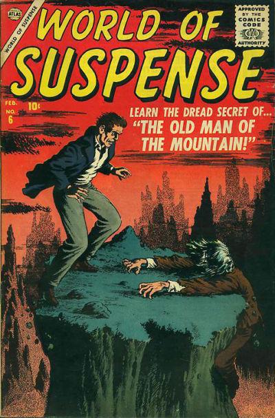 World of Suspense #6 (1956) Comic Books World of Suspense