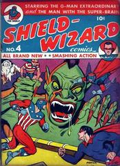 Shield-Wizard Comics #4 (1941) Comic Books Shield-Wizard Comics Prices
