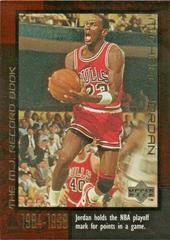 Michael Jordan [The MJ Record Book] Basketball Cards 1999 Upper Deck Prices
