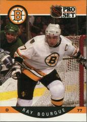 Ray Bourque [Correct Spelling] #1 Hockey Cards 1990 Pro Set Prices