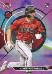 Corbin Carroll [Purple Pink Vapor] #24 Baseball Cards 2023 Topps Finest Prices