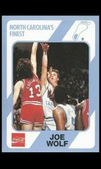 Joe Wolf #138 Basketball Cards 1989 Collegiate Collection North Carolina Prices