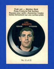 Lou Angotti Hockey Cards 1968 O-Pee-Chee Puck Stickers Prices