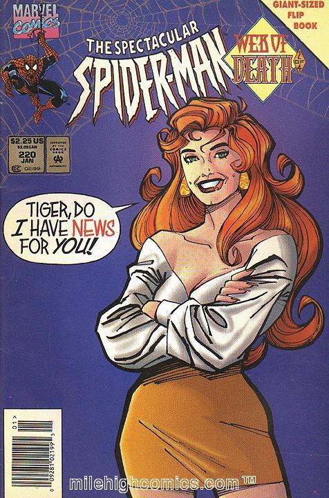 The Spectacular Spider Man Newsstand 220 1995 Prices Spectacular