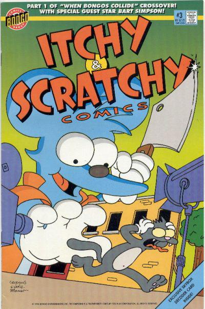 Itchy & Scratchy Comics #3 (1994) Comic Books Itchy & Scratchy Comics