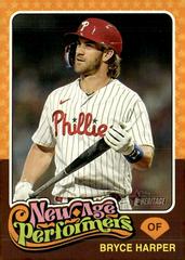 Bryce Harper #NAP-14 Baseball Cards 2024 Topps Heritage New Age Performer Prices