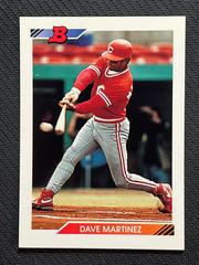 Dave Martinez #220 Baseball Cards 1992 Bowman Prices
