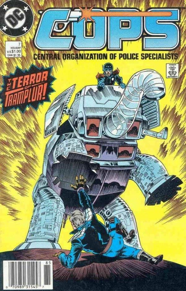 COPS [Newsstand] #7 (1988) Comic Books COPS (DC)