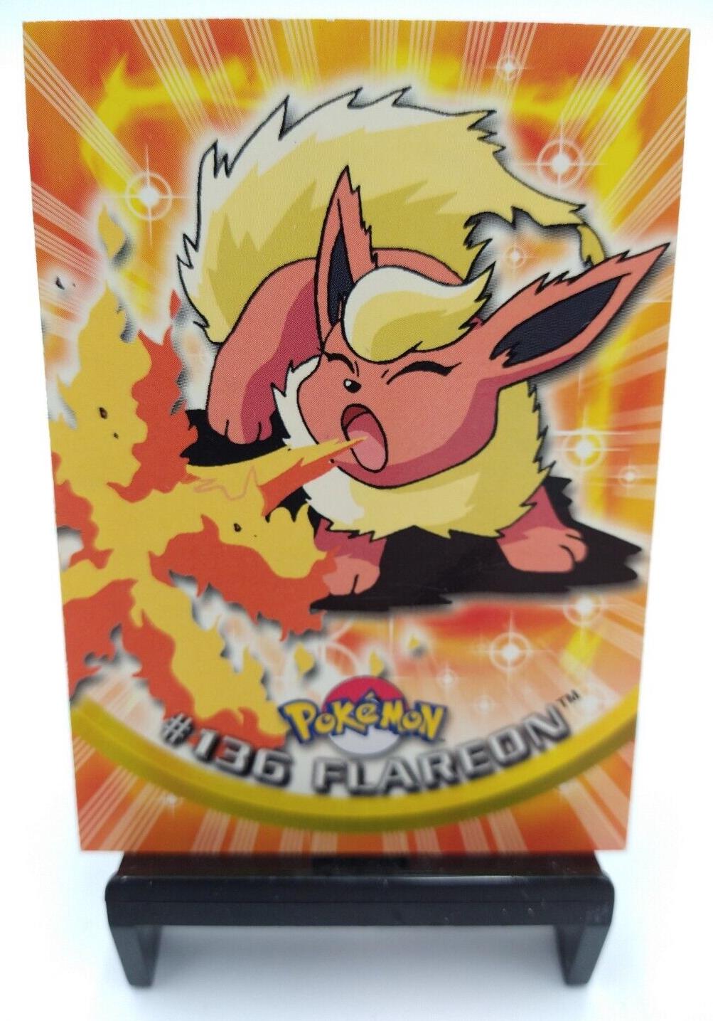 Flareon #136 Pokemon 2000 Topps TV