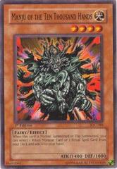 Manju of the Ten Thousand Hands [1st Edition] YuGiOh Invasion of Chaos Prices