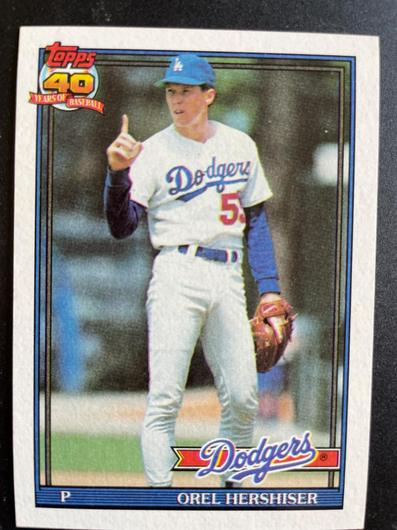 Orel Hershiser #690 photo