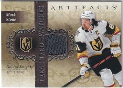 Mark Stone Hockey Cards 2021 Upper Deck Artifacts Treasured Swatches Prices