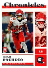 Isiah Pacheco #36 Football Cards 2022 Panini Chronicles Prices