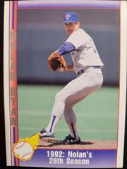1992: Nolan's 26th Season #220 Baseball Cards 1991 Pacific Nolan Ryan Prices