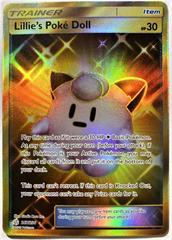 Pokemon Cosmic Eclipse Card # 267 Lillie's Poke Doll SM12-267 Secret Rare