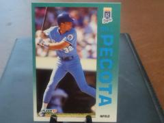 Bill Pecota #165 Baseball Cards 1992 Fleer Prices