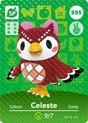 Celeste #305 [Animal Crossing Series 4] Amiibo Cards Prices