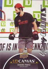 Shane Pinto [Black] #C103 Hockey Cards 2021 Upper Deck UD Canvas Prices