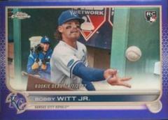 Bobby Witt Jr. [Purple] Baseball Cards 2022 Topps Chrome Update Prices