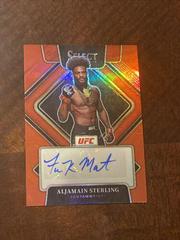 Aljamain Sterling [Red] Ufc Cards 2022 Panini Select UFC Signatures Prices
