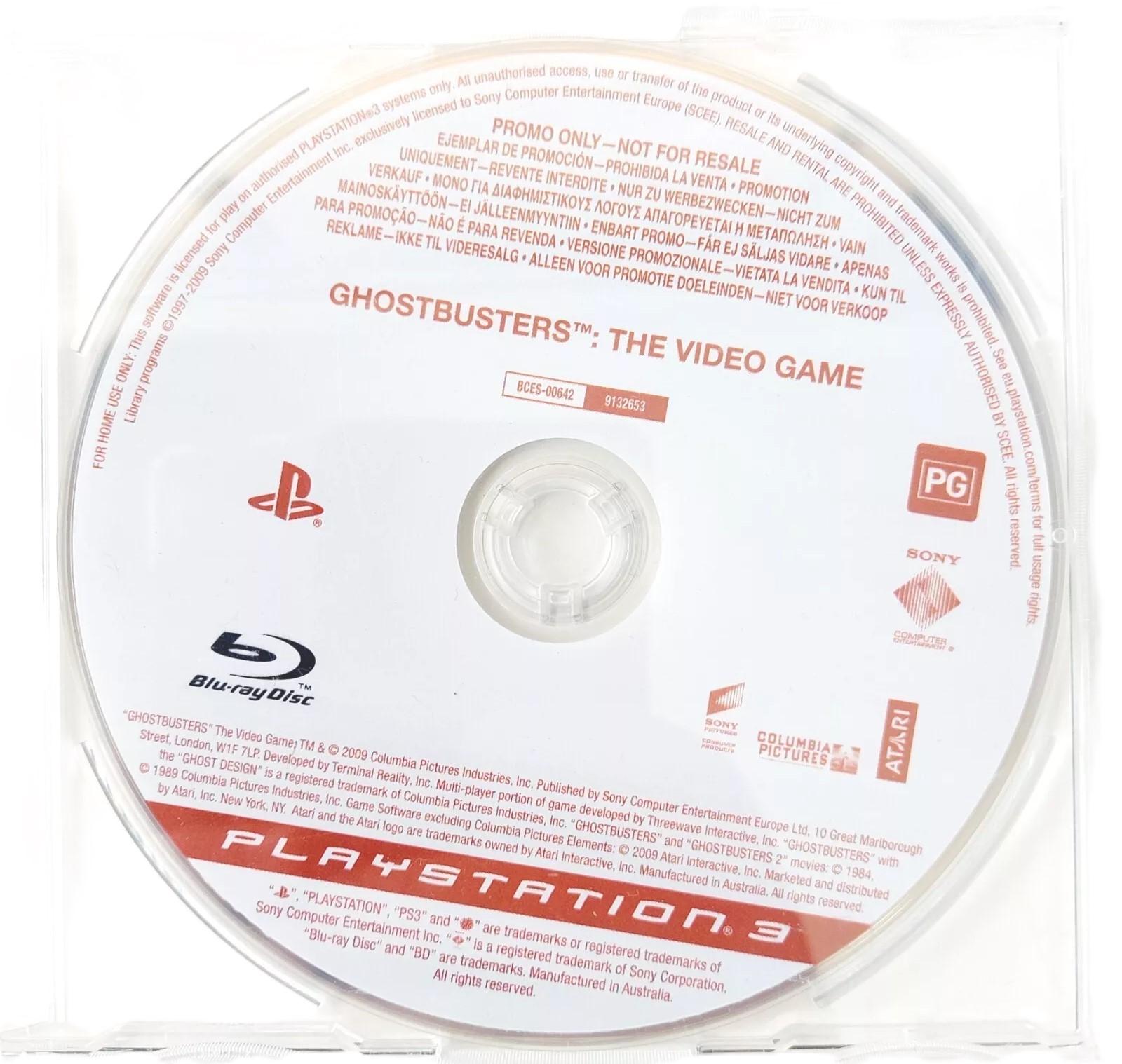 Ghostbusters: The Video Game [Not For Resale] PAL Playstation 3