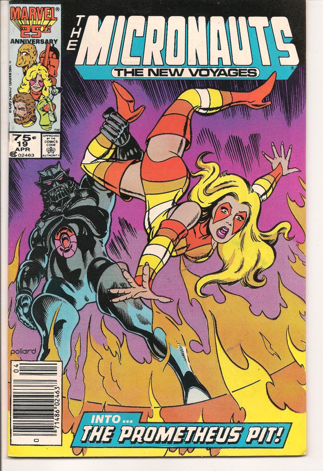 The Micronauts The New Voyages [Newsstand] #19 (1986) Comic Books Micronauts: The New Voyages