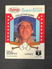 Dale Murphy Baseball Cards 1986 True Value Perforated Prices