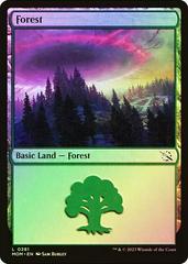 Forest [Foil] #281 Magic March of the Machine Prices