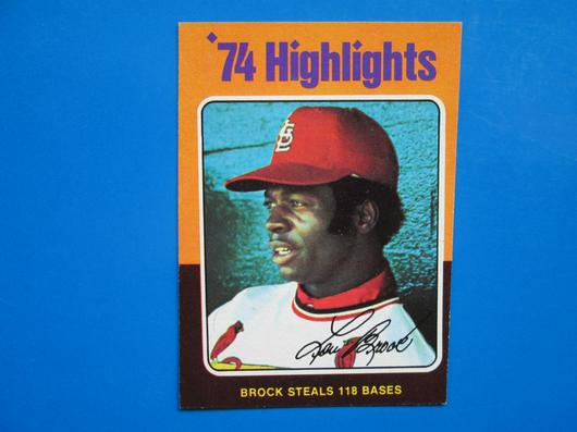 '74 Highlights [Lou Brock] #2 photo