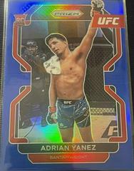 Adrian Yanez [Blue] #107 Ufc Cards 2022 Panini Prizm UFC Prices
