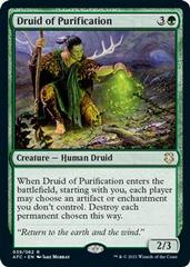 Druid of Purification Magic Adventures in the Forgotten Realms Commander Prices