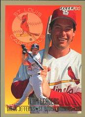 Gregg Jefferies Baseball Cards 1994 Fleer Team Leaders Prices
