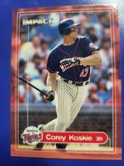 Corey Koskie #7 Baseball Cards 2000 Fleer Impact Prices