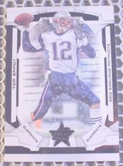 Tom Brady [Longevity Silver] #105 Football Cards 2008 Leaf Rookies & Stars Prices