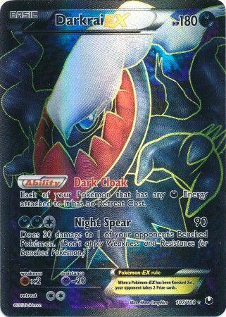 Darkrai EX #107 Prices | Pokemon Dark Explorers | Pokemon Cards