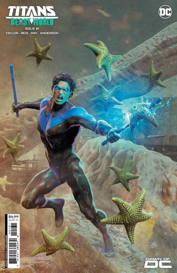 Titans: Beast World [Barends] #1 (2023) Comic Books Titans: Beast World