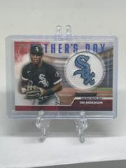 Tim Anderson [Red] #FD-TA Baseball Cards 2023 Topps Father’s Day Commemorative Team Patch Prices
