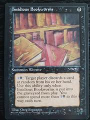 Insidious Bookworms [Alternate Art] Magic Alliances Prices