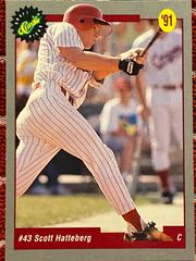 Scott Hatteberg #38 Baseball Cards 1991 Classic Draft Picks Prices