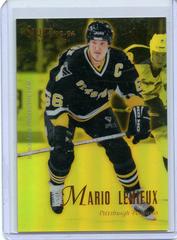Mario Lemieux [Mirror Gold] Hockey Cards 1995 Select Certified Prices