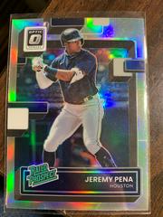 Jeremy Pena [Holo] Baseball Cards 2022 Panini Donruss Optic Rated Prospects Prices