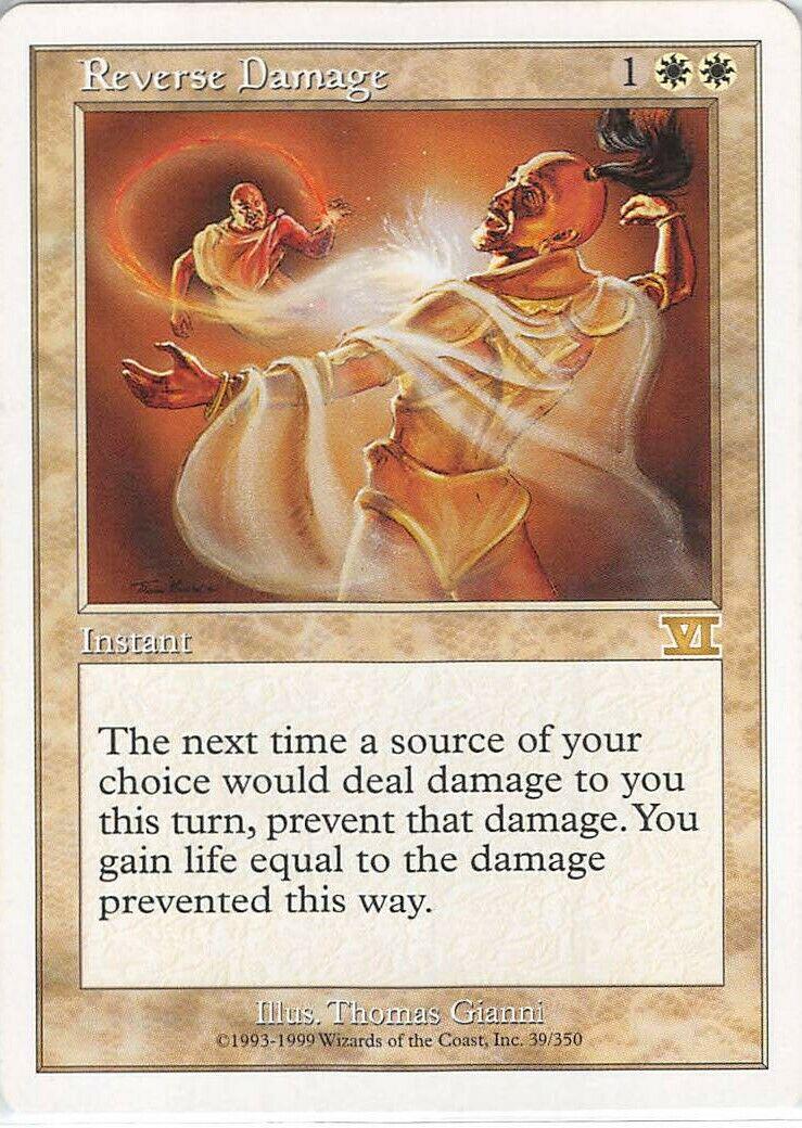 Reverse Damage Prices | Magic 6th Edition | Magic Cards