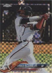 Ronald Acuna Jr. [XFractor] Baseball Cards 2018 Topps Chrome Prices