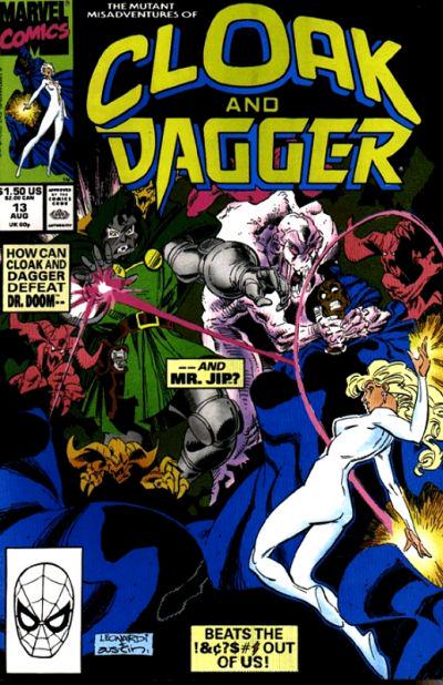 Mutant Misadventures of Cloak and Dagger #13 (1990) Comic Books Mutant Misadventures of Cloak and Dagger