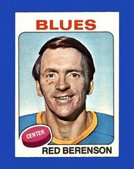 Red Berenson Hockey Cards 1975 O-Pee-Chee Prices