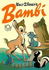 Walt Disney's Bambi Comic Books Four Color Prices