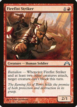 Firefist Striker [Foil] Magic Gatecrash