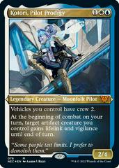 Kotori, Pilot Prodigy [Foil] #2 Magic Kamigawa: Neon Dynasty Commander Prices